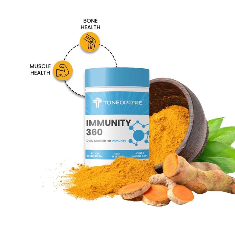 Turmeric garlic capsule reduce inflammation