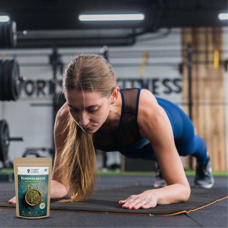 pumpkin seeds promotes faster muscle recovery.