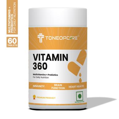 Vitamin 360 tablets front view
