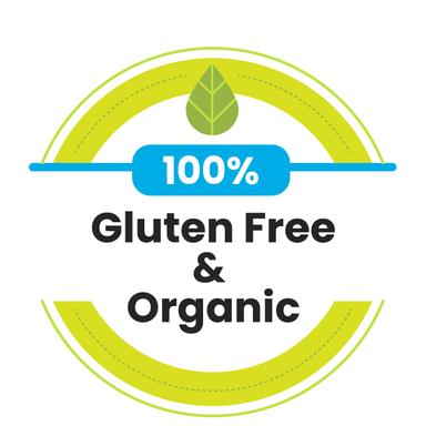 100% Gluten Free & Organic
