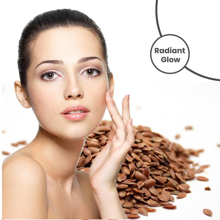  flax seeds to boost  skin vitality