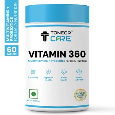Vitamin 360 tablets front view